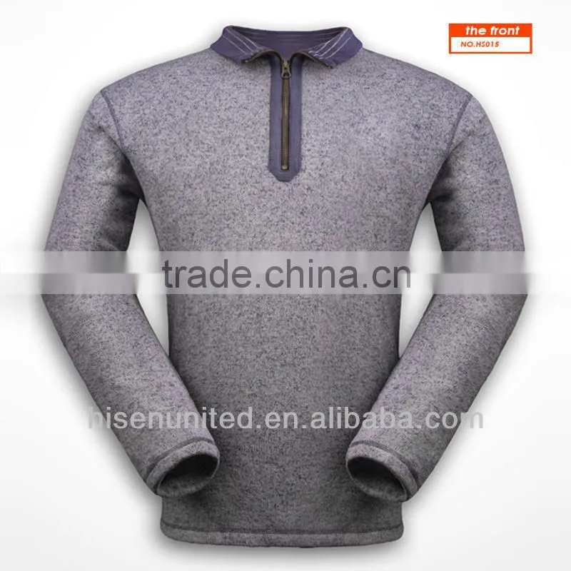 New Design Mens Fleece Pullover