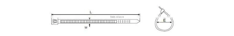 Nylon cable ties