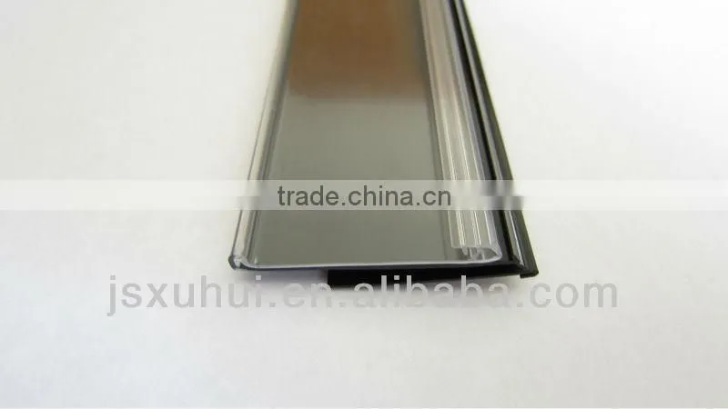plastic price tags holder /data strip for supermarker