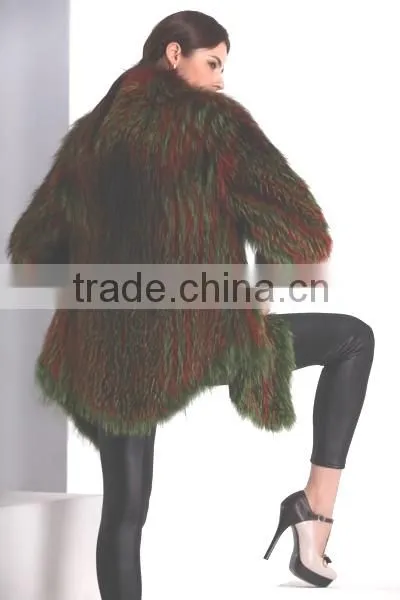 Jacket korean woman high quality fox fur coat for women winter