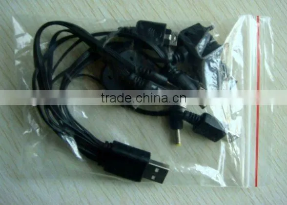 10 in 1 usb universal multi charger cable for mobile phone mp3 mp4