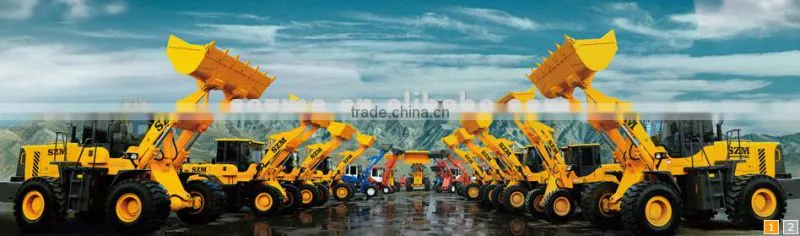 mini 1t wheel loader with joyustick and quick change for road construction