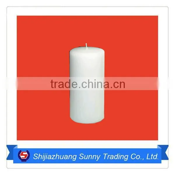 White Plain Candles/big White Candles