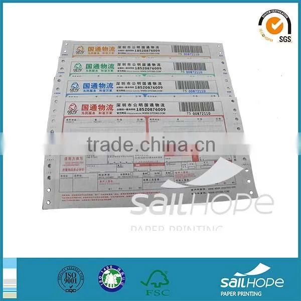 3-ply ncr computer continuous paper sales invoice