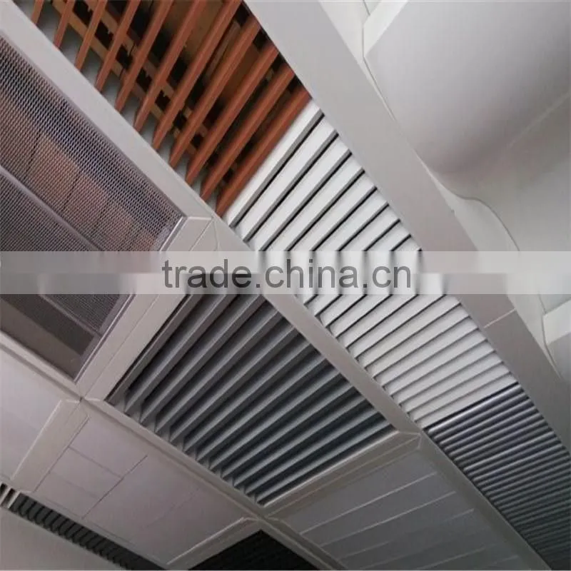 ceiling baffle,aluminum linear baffle ceiling