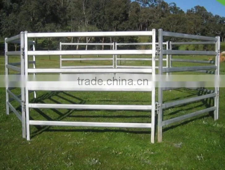 cheap Round Australia Cattle Horse Paddock Fence Panel For Sale, PVC Outdoor horse fence