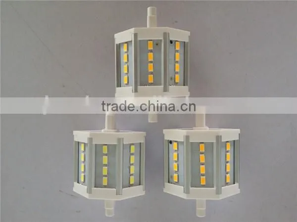 High lumen SMD2835 5W 78mm with ce rohs led r7s
