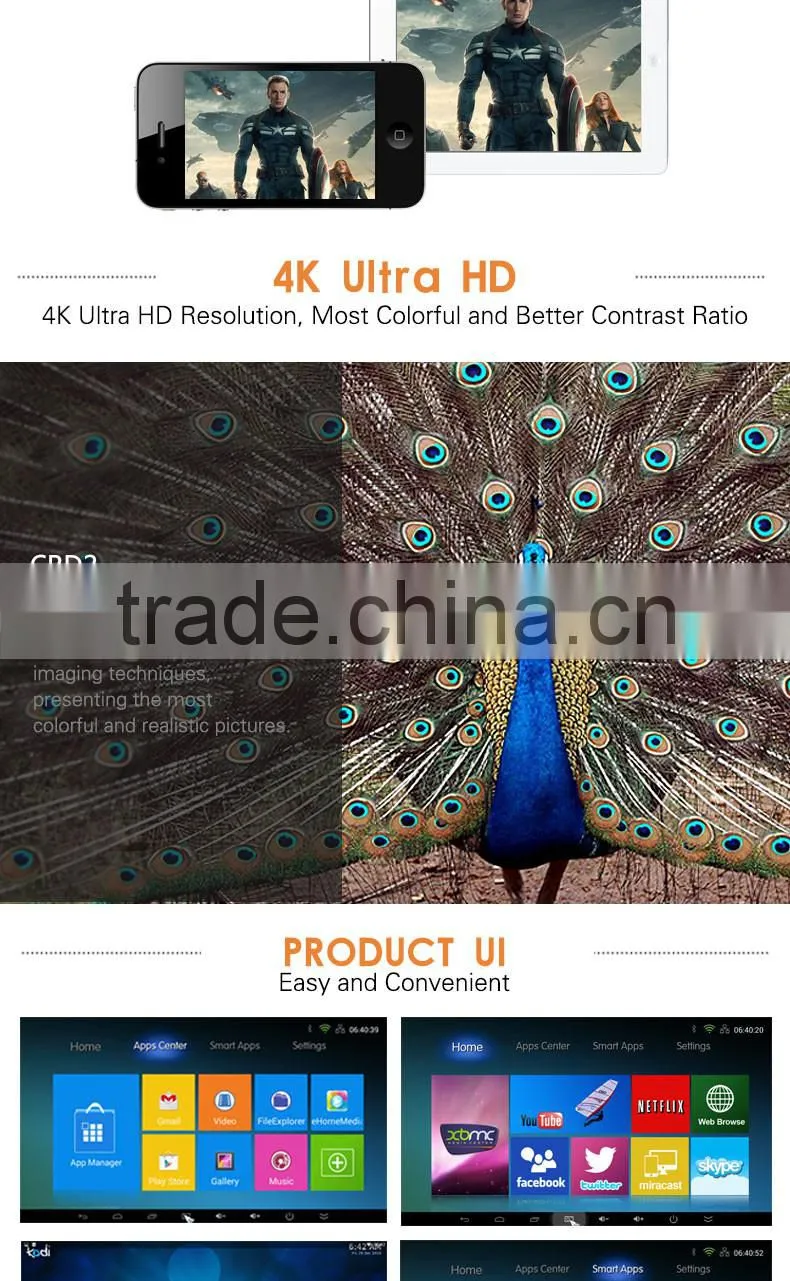 Android4.4 OS Ultra Quad Core DLP 3D Projector 1080P Infocus Projector