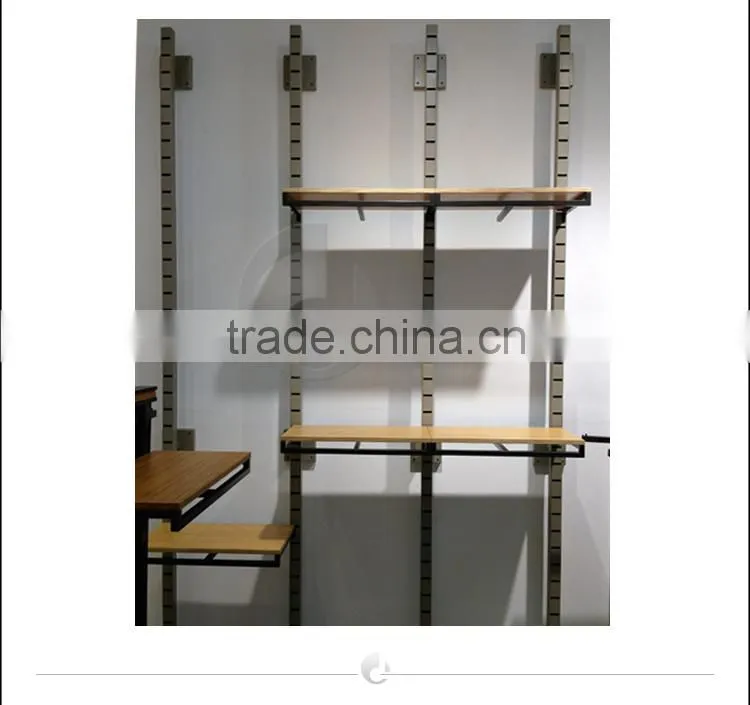 Hongjin OEM Against the Wall Powder Coating Display Rack