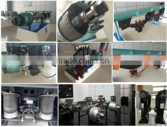 High quality germany bogie for semi trailer/oil tank