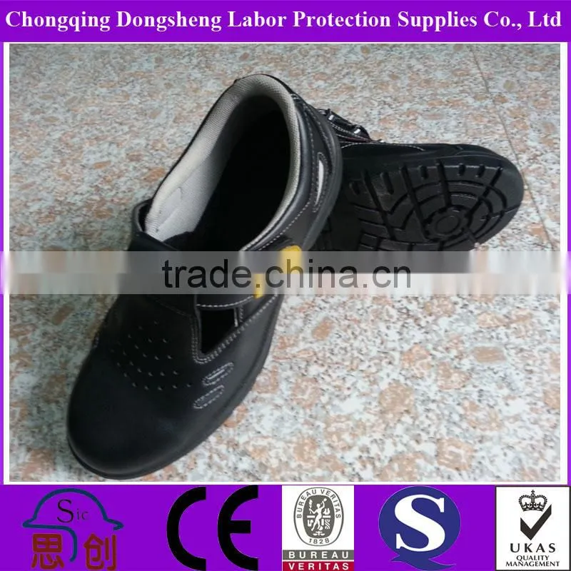 anti- slip anti-penetration sandal safety shoes for 2014 summer