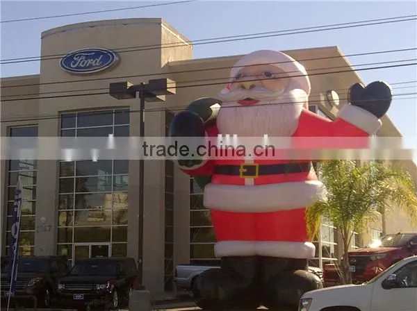 Large Christmas decor inflatable Santa Claus, christmas inflatable model