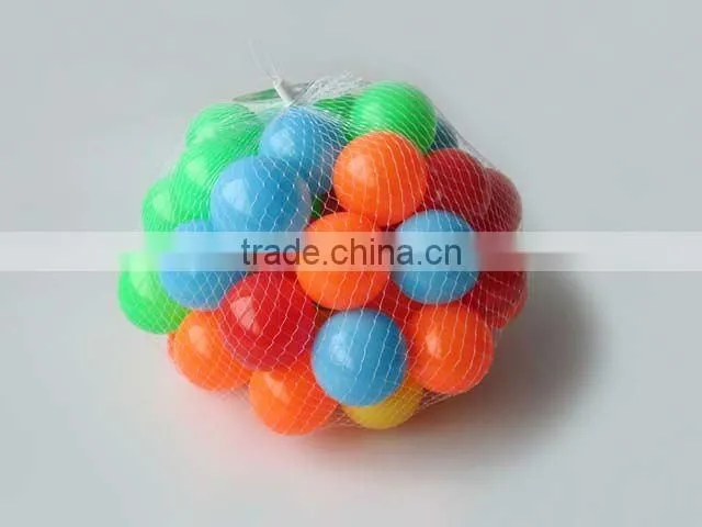 Funny toy plastic ball 6.5CM plastic toy balls