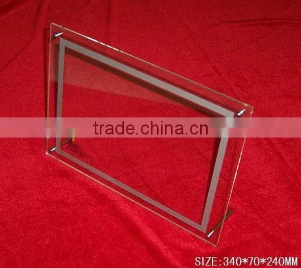 Super quality professional acrylic led lights sign light box