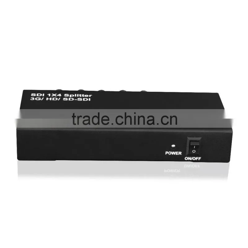 SDI Splitter 1x4 Support 3G/HD/SD-SDI ,1080P