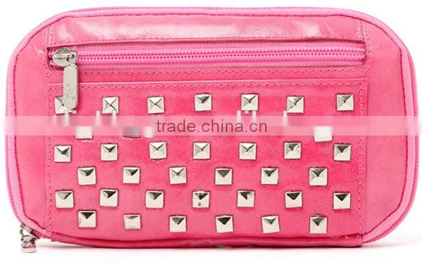 lady travel leather wallet