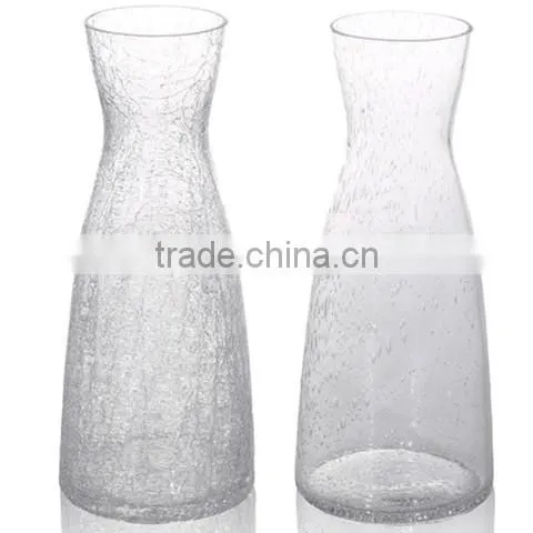 High Quality Clear Handblown Glass Vase