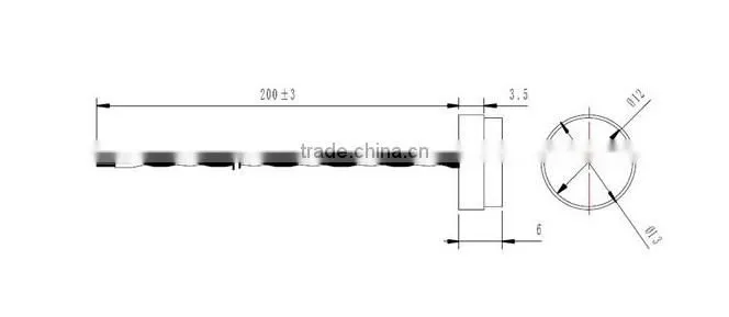 FBGFM-011-200KHz 200KHz Ultrasonic Transducer for Gas Flow Meter (FBELE)