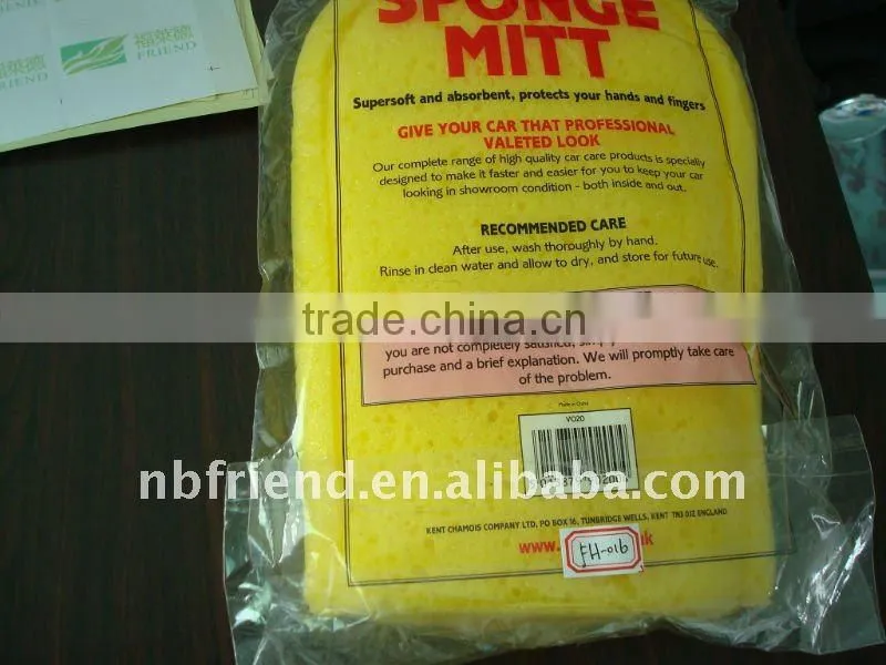 car cleaning sponge