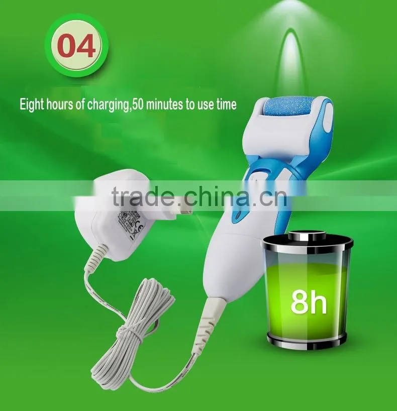 JINDING JD-505R Rechargeable Electric Callus Remover Professional Electronic Pedicure Foot File Callus Remover