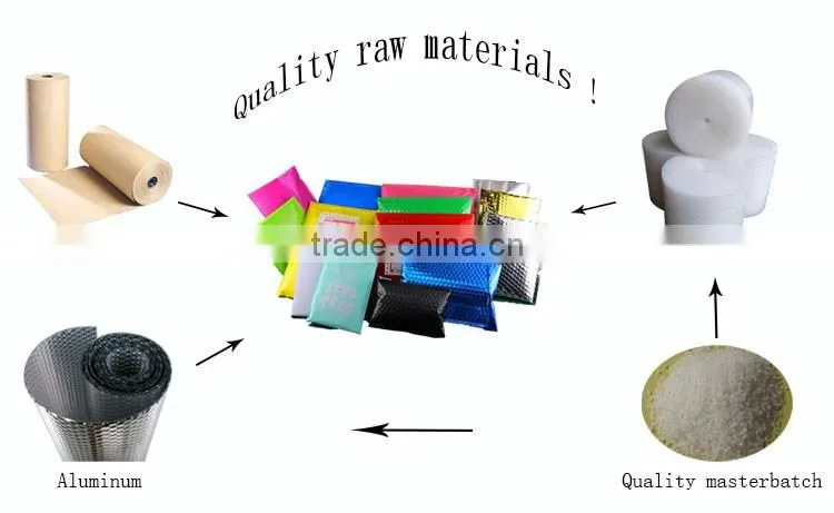 Pink Metallic Foil Bubble Mailer/Metallic Foil Bubble Mailers