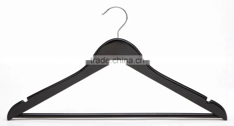 Wooden clothes hanger