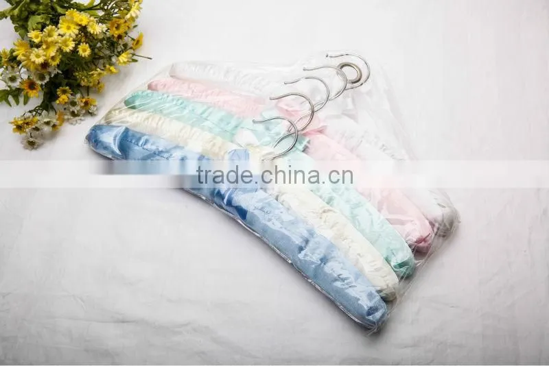 GARMENT INDOOR SATIN CLOTH HANGER