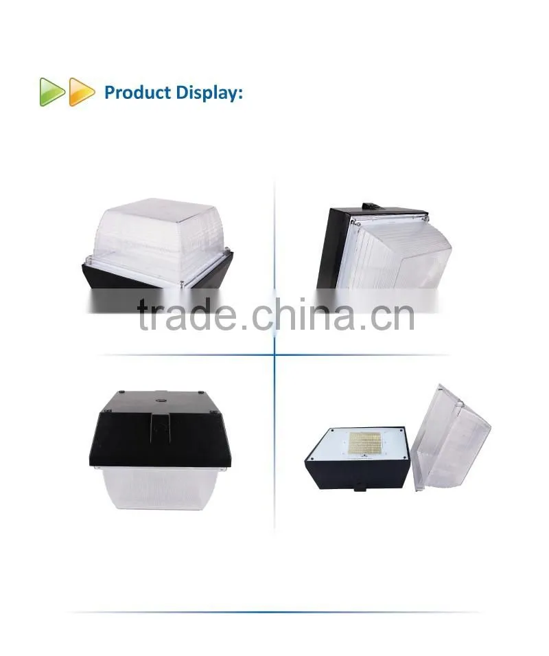 Hot sale 2016 North American standard 40W led canopy light for gass station