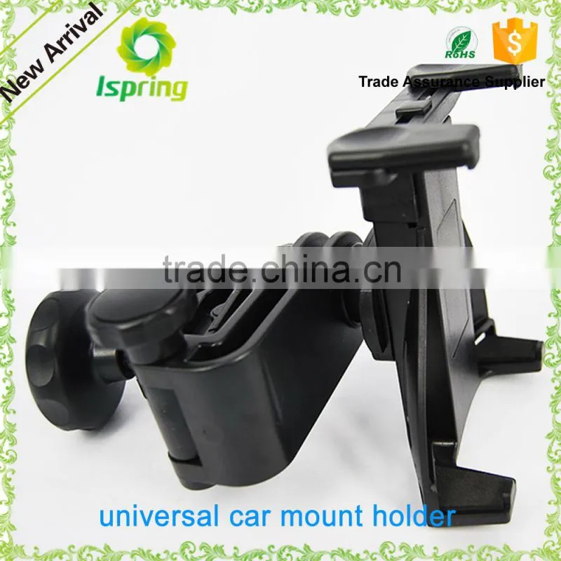 360 Degrees Revolving Car Headrest Tablet Holder for iPad