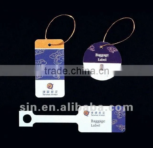 stone paper tag