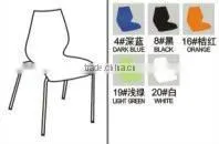 Unique design stainless steel chair CA05