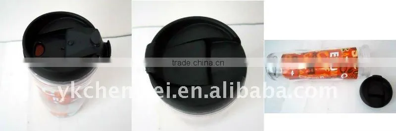 Double wall plastic cup