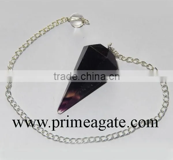 Wholesale Gemstone Pendulums Healing Pendulum Facetted Pendulum Dowsing pendulum