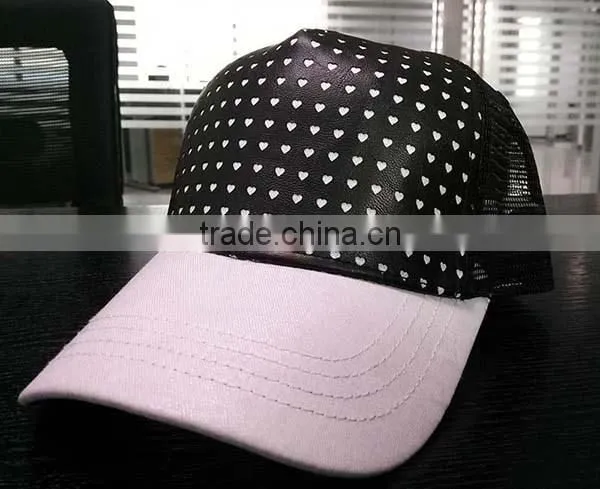 High Quality Embroidered 5-Panel Distressed Trucker Cap Wholesale