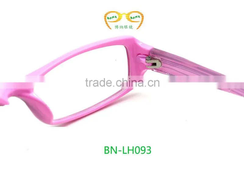 Plastics pink Reading glasses made in china