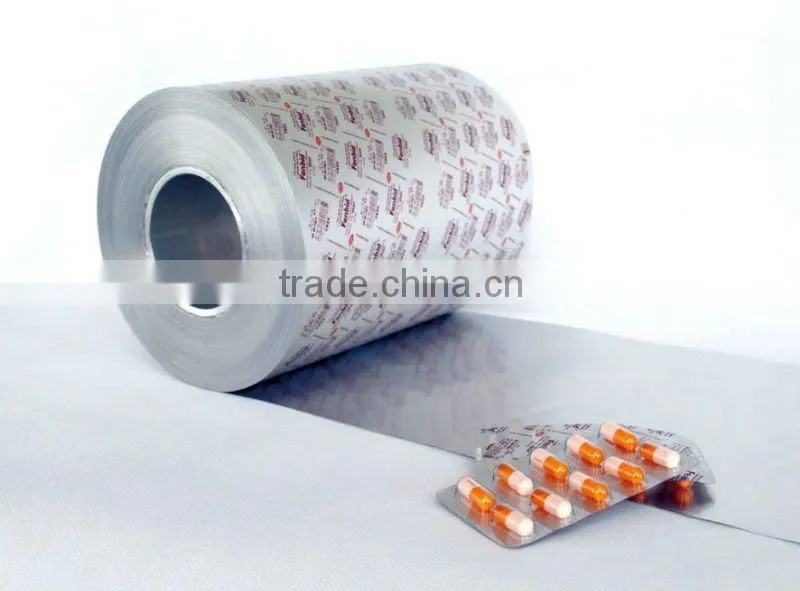 Pharmaceutical aluminum foil for medicine