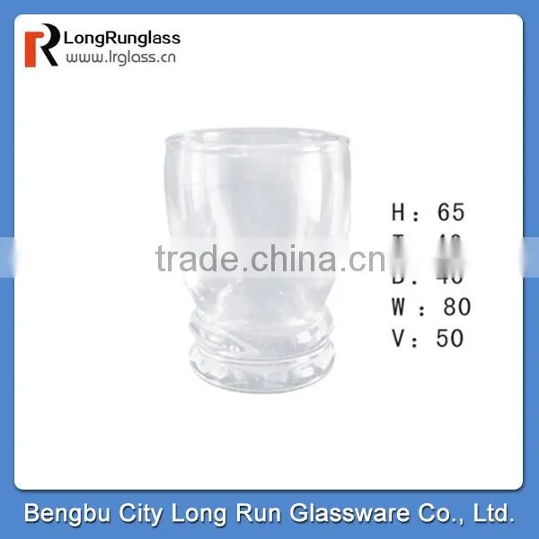 LongRun 50ml 2014 China manufacture creative beautiful drinking shot glass cup