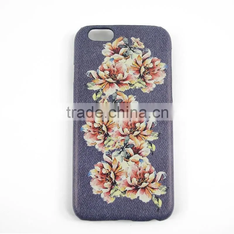 2016 Hot Sale Single PC case Simple and Printing Style PU Leather Case for iphone6 with so many design and support own Design