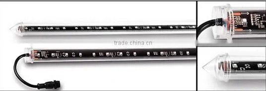 360degree emitting dmx led hanging tube light 3d effect