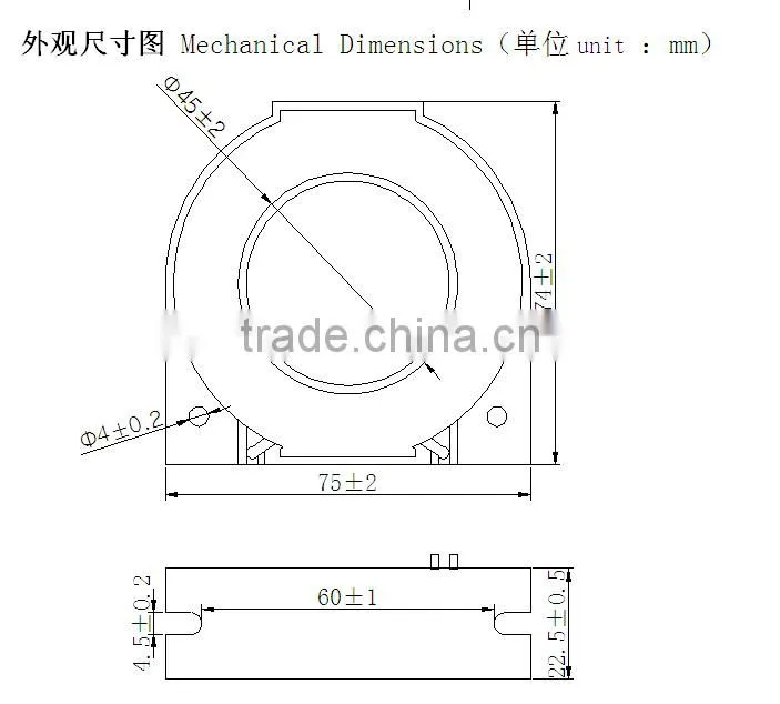 currnet transformer 45mm