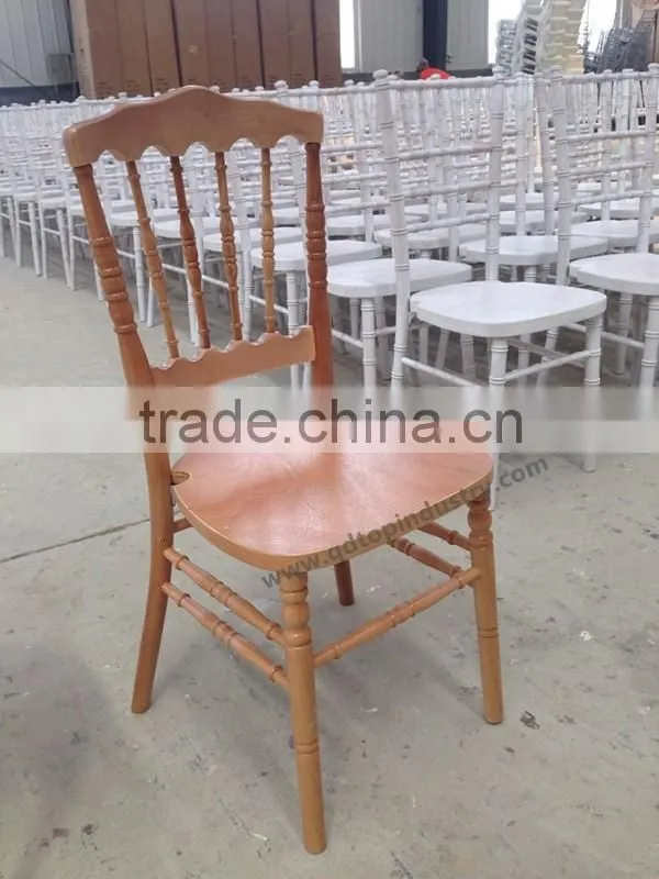 Wood Stacking Wedding Napoleon Chair