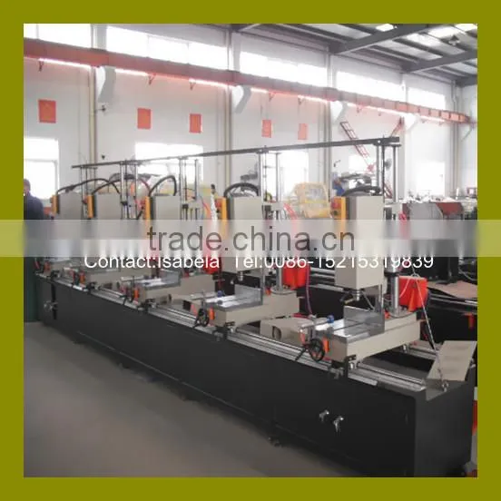 Four head Aluminum door window hole drilling machine