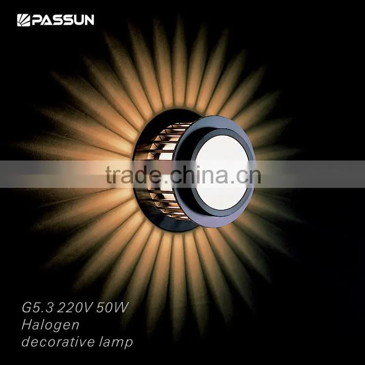 aluminium silver halogen decorative light 50w