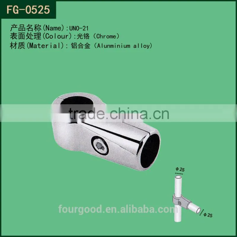 widely use metal chrome pipe tube Connector