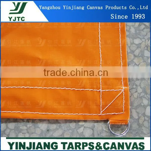 eyelets pvc tarpaulin cover