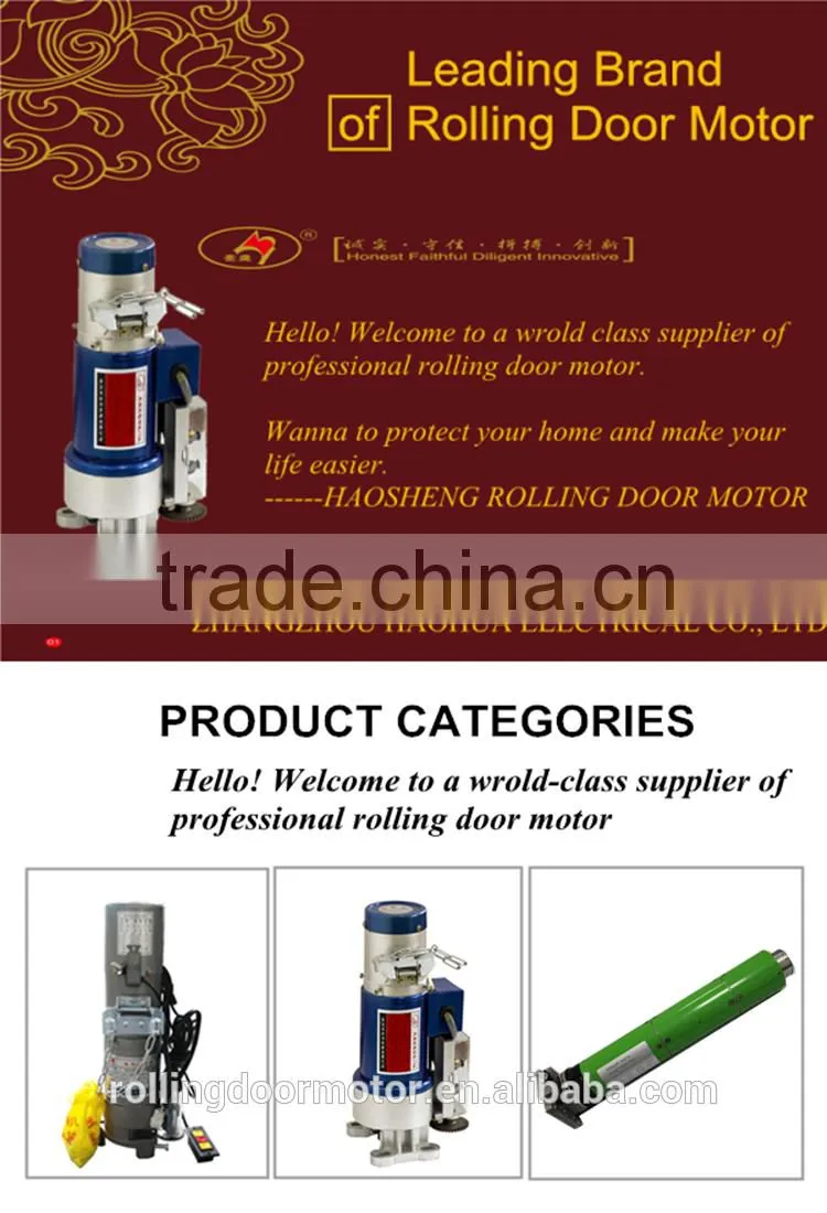 tubular motor for roller blinds