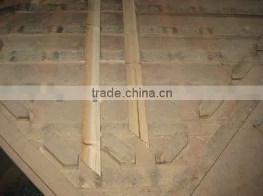 New design wooden lattice fence in garden made in China