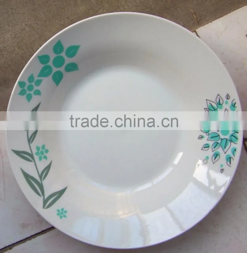 2016 canton fair supplier ceramic plate ,ceramic plate set , ceramic plate logo