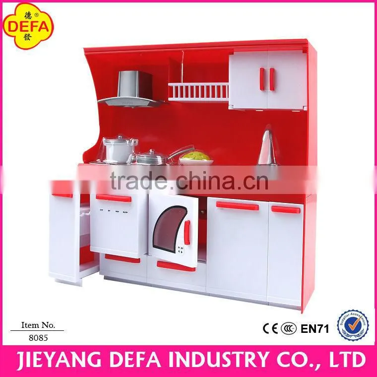 top selling cooking girl doll with morden kitchen sets plastic fashional toy
