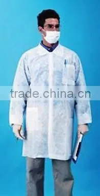 one size PP cheap disposable medical gowns